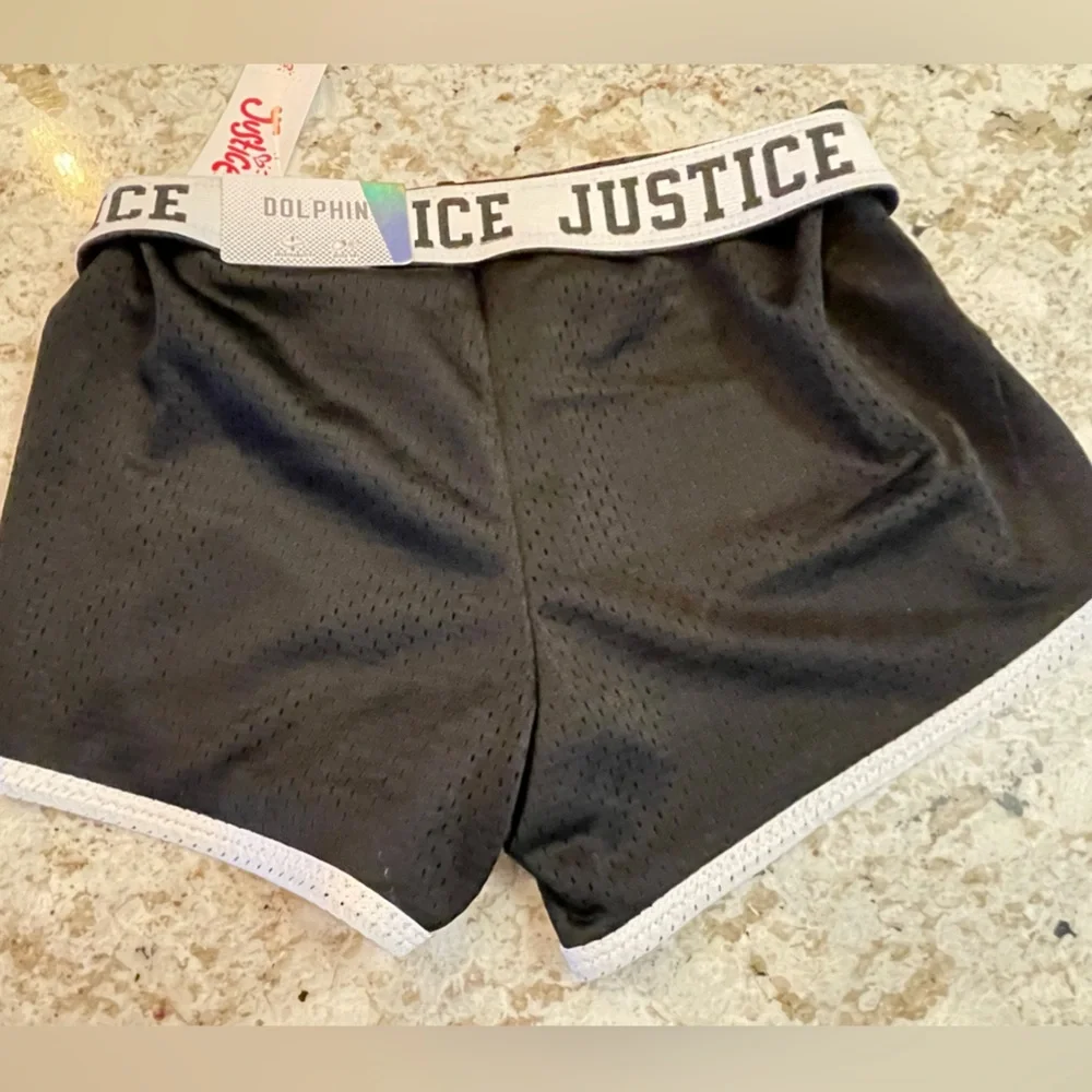 JUSTICE‎ shorts, size 8, NWT
